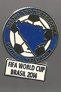 Badge Bosnia Herzegovina FIFA World Cup 2014 Brasil